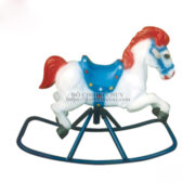 HB2-021-A-bap-benh-don-con-ngua-ok Bập bênh bằng sắt đơn ngoài trời con ngựa composite giá rẻ HB2-021-A