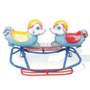 HB2-024-bap-benh-doi-con-vit-ok Bập bênh sắt con giống đôi con Vịt HB2-024
