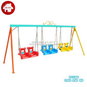 HB4-006-xich-du-6-cho-ghe-gau1 Xích đu trường mầm non 6 chỗ ghế gấu giá rẻ HB4-006