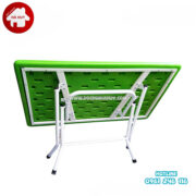 Bàn nhựa đúc 2 lớp chân gấp HC1-003 Bàn nhựa đúc 2 lớp chân gấp HC1-003