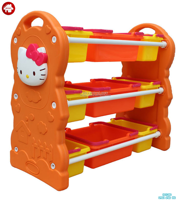 Giá đồ chơi Helo Kitty màu cam HA2-002