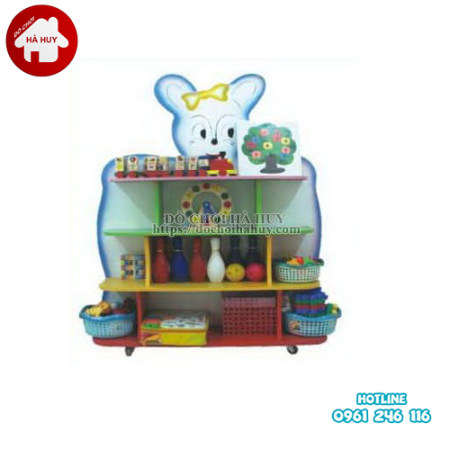 giá đồ chơi con thỏ 3 tầng HC5-085