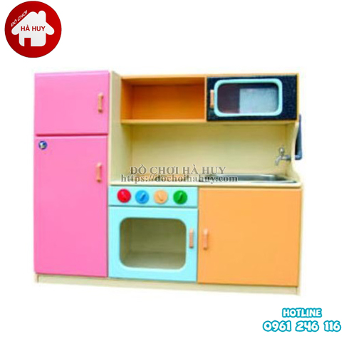 Tủ bếp có bồn, tủ lạnh HC5-061