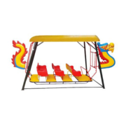xich-du-thuyen-rong-HB4-014-8 Xích đu mầm non thuyền rồng cho nhiều bé cùng chơi HB4-014