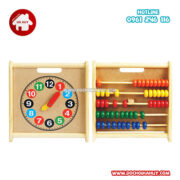 Đồng hồ học đếm 2 mặt Đồng hồ học đếm 2 mặt