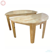 ban-go-ban-nguyet-HC1-008-9 Bàn gỗ mầm non hình bán nguyệt HC1-008