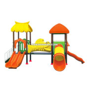 Bộ liên hoàn cầu trượt ngoài trời cho bé 2 khối cá vàng HB10-001