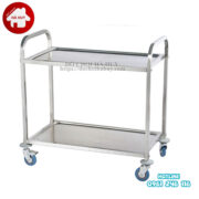 xe đẩy thức ăn hai tầng xe đẩy thức ăn hai tầng
