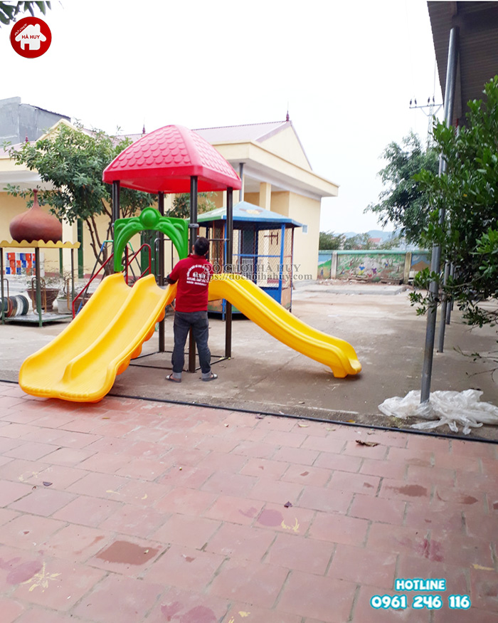 90 - Nội, ngoại thất: Công trình sân chơi mầm non tại Hòa Bình Cong-trinh-tai-Hoa-Binh-2