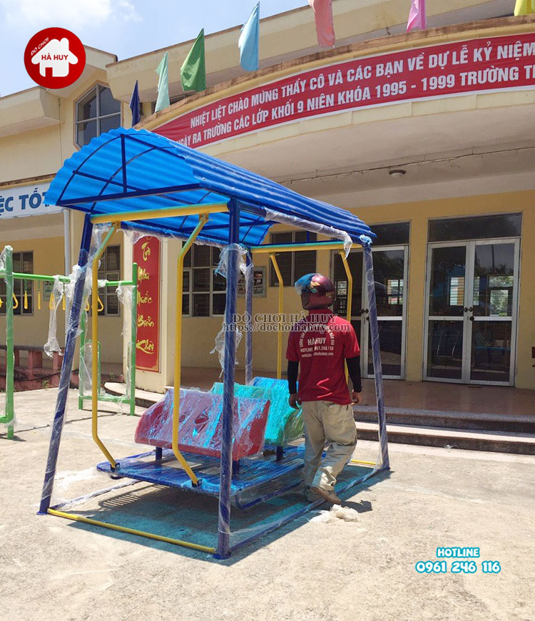 Sản xuất lắp đặt đồ chơi ngoài trời cho trường mầm non tại Bắc Giang-3