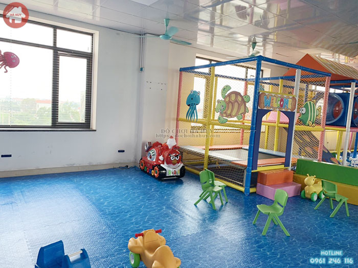 Nhà liên hoàn khu vui chơi trẻ em trong nhà đẹp LH-042
