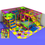 Mẫu nhà liên hoàn trong nhà cho trẻ em LH-018