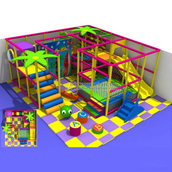 Mẫu nhà liên hoàn trong nhà cho trẻ em LH-018