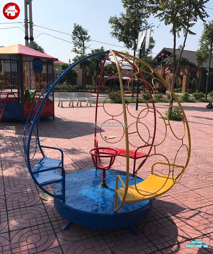 Sản xuất lắp đặt đồ chơi ngoài trời cho 1 công viên tại Hà Nam-7