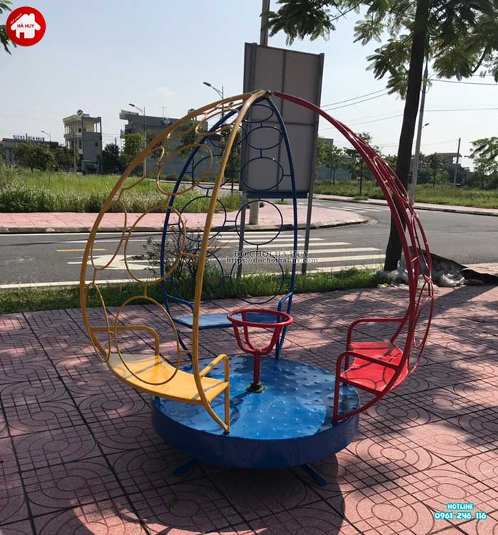 Sản xuất lắp đặt đồ chơi ngoài trời cho 1 công viên tại Hà Nam-8