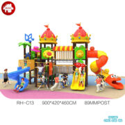 bo-cau-truot-lien-hoan-2-khoi-2-tang-ngoai-troi-hb10-134 Bộ cầu trượt liên hoàn 2 khối 2 tầng ngoài trời HB10-134