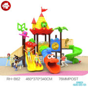 Bộ cầu trượt liên hoàn vận động ngoài trời HB10-120