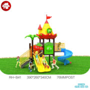 bo-lien-hoan-cau-truot-cho-mam-non-hb10-100 Bộ liên hoàn cầu trượt cho bé mầm non HB10-100