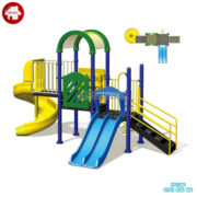 Bộ liên hoàn cầu trượt đa năng ngoài trời HB10-095