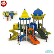 Bộ liên hoàn cầu trượt ngoài trời 2 khối HB10-084