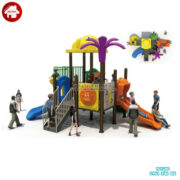 Bộ liên hoàn cầu trượt ngoài trời đa năng HB10-086
