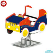Mẫu nhún lò xo ngoài trời hình xe ôtô mẫu giáo HB2-310