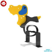 Mẫu thú nhún lò xo công viên hình con chó cho trẻ em HB2-327