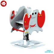 Thú nhún lò xo công viên hình con cua cho bé HB2-311