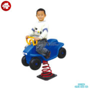Mẫu nhún lò xo ngoài trời xe ôtô cho các bé vui chơi HB2-304