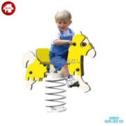 Thú nhún lò xo công viên hình con ngựa giá rẻ chất lượng HB2-341