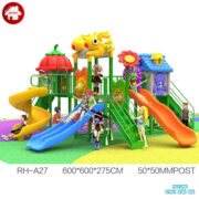 Nhà liên hoàn cầu trượt 3 khối rẻ đẹp tại Hà Nội HB10-145