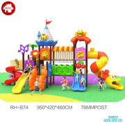 nha-lien-hoan-cau-truot-ngoai-troi-2-tang-3-khoi-hb10-128 Nhà liên hoàn cầu trượt ngoài trời 2 tầng 3 khối HB10-128