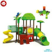 Nhà liên hoàn cầu trượt ngoài trời giá rẻ HB10-088