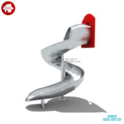 Phụ kiện cầu trượt xoắn inox cho khu vui chơi MT-233