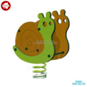 Thú nhún lò xo công viên cho trẻ em hình ốc sên HB2-347