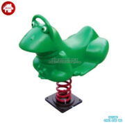 Thú nhún lò xo hình con ếch cho trẻ mẫu giáo HB2-358 Thú nhún lò xo giá rẻ hình con ếch cho trẻ mẫu giáo vận động HB2-358