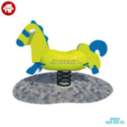 Thú nhún lò xo hình con ngựa cho trẻ em HB2-325