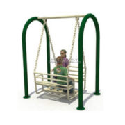 Xích đu ngoài trời 2 ghế 4 chỗ ngồi cho trẻ em HB4-069