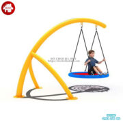 Xích đu ngoài trời kiểu mới lạ cho bé mầm non HB4-403 Xích đu ngoài trời cho bé mầm non kiểu mới lạ rẻ đẹp HB4-403
