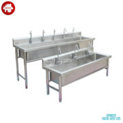 Chậu rửa tay bằng inox cho bé mầm non HD2-014 Chậu rửa tay bằng inox cho bé mầm non HD2-014