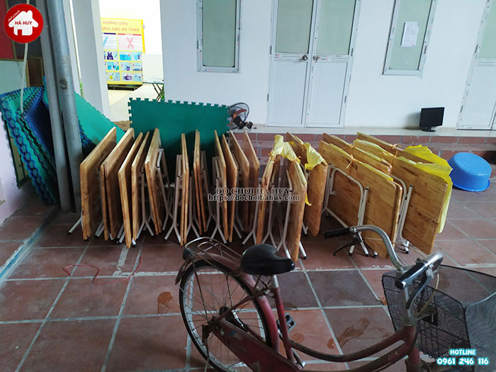 Lắp đặt đồ chơi ngoài trời cho trường mầm non tại Thái Nguyên-2