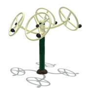 Máy tập tay vai bốn ngoài trời HDC1-008