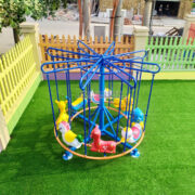 du-quay-8-con-giong-cho-mam-non-hb4-039-ok Đu quay cho bé mầm non 8 con giống ngoài trời HB4-039-A