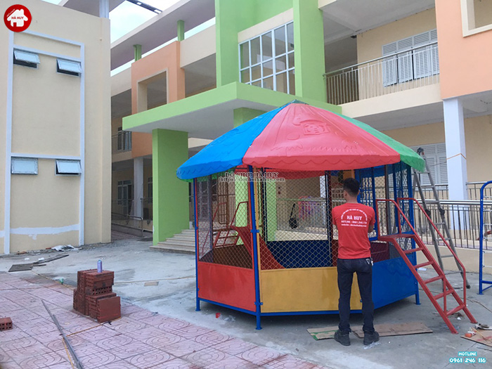 Sản xuất lắp đặt đồ chơi ngoài trời cho trường mầm non tại Bắc Ninh
