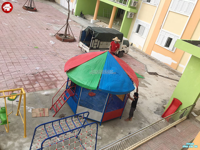 Sản xuất lắp đặt đồ chơi ngoài trời cho trường mầm non tại Bắc Ninh