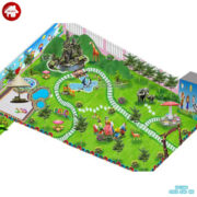 Mẫu khu vườn cổ tích trường mầm non đẹp