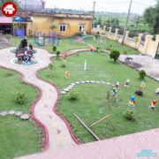 Mẫu vườn cổ tích trường mầm non đẹp