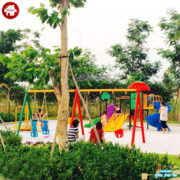 Sân chơi trẻ em ngoài trời tại công viên KVC-004
