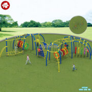 Sân chơi vận động thể chất ngoài trời cho trẻ em