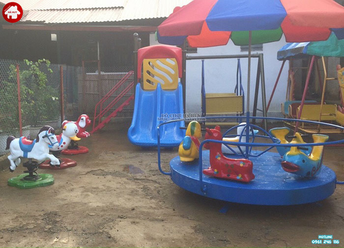 Sản xuất lắp đặt đồ chơi ngoài trời cho trường mầm non tại Yên Bái